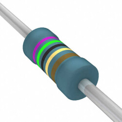 75 Ohms ±1% 0.6W Through Hole Resistor Axial Automotive AEC-Q200 Metal Film - Vishay Beyschlag Draloric BC Components