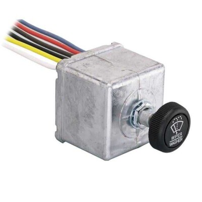 Selector Switch 5 Position 15A (DC) Panel Mount - 1