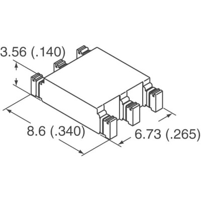 785µH Pulse Transformer 1:1 Surface Mount - 2