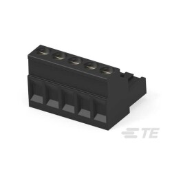 5 Position Terminal Block Plug, Female Sockets 0.197