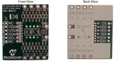 8-DIP, SC70 3/5/6, SOT-23 3/5/6/8 Evaluation Board - 1