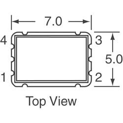 8 MHz XO (Standard) HCMOS Oscillator 5V Enable/Disable 4-SMD, No Lead - 2