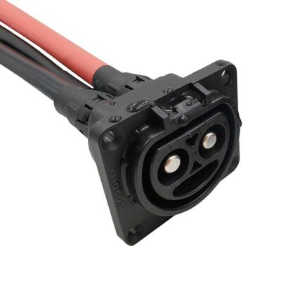 8 Position Cable Assembly Rectangular Socket to Cable 1.64' (500.00mm) - 1