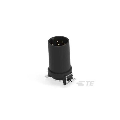 8 Position Circular Connector Insert, Male Pins Solder Eyelet(s) - 1