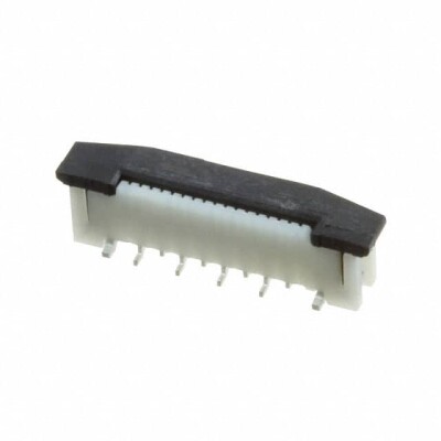 8 Position FFC Connector Contacts, Vertical - 2 Sided 0.039