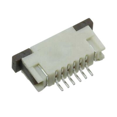8 Position FPC Connector Contacts, Top 0.020