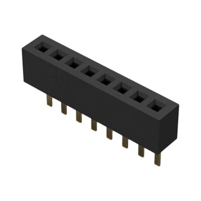 8 Position Receptacle Connector 0.039