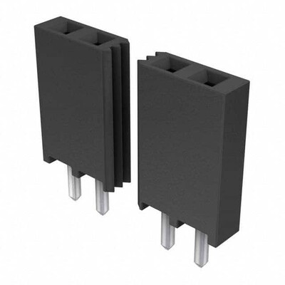 8 Position Receptacle Connector 0.100