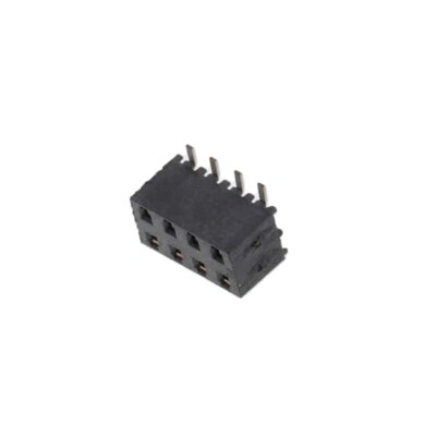 8 Position Receptacle Connector Surface Mount - 1