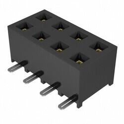 8 Position Receptacle Connector Surface Mount - Samtec Inc. (1)