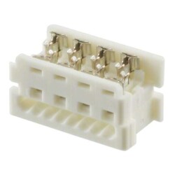 8 Position Rectangular Receptacle Connector IDC Tin 26-28 AWG - Molex
