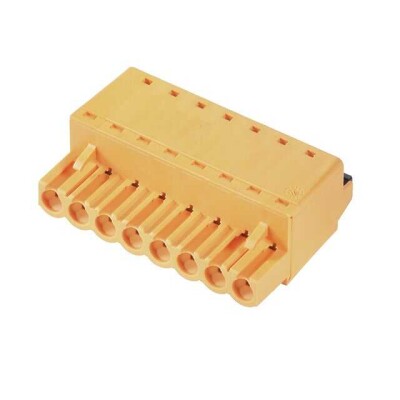 8 Position Terminal Block Plug, Female Sockets 0.200