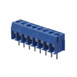 8 Position Wire to Board Terminal Block Horizontal with Board 0.138