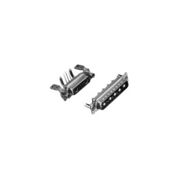 8 (Power) Position D-Sub, Combo Receptacle, Female Sockets Connector - Amphenol ICC (FCI)