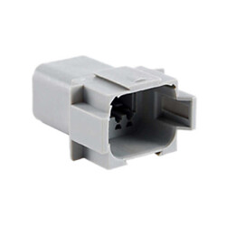 8 Rectangular Connectors - Housings Receptacle Gray - Amphenol Sine Systems Corp