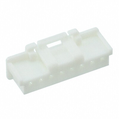 8 Rectangular Connectors - Housings Receptacle Natural 0.079