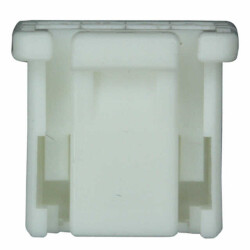 8 Rectangular Connectors - Housings Receptacle Natural 0.079