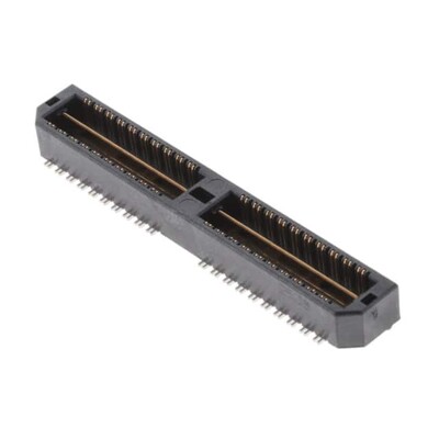 80 Position Connector Differential Pair Array, Male Surface Mount Gold - 1