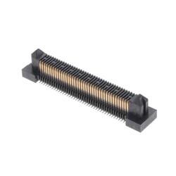 80 Position Connector Header, Outer Shroud Contacts Surface Mount Gold - Samtec Inc.