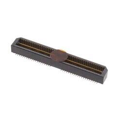 80 Position Connector Header, Outer Shroud Contacts Surface Mount Gold - Samtec Inc.