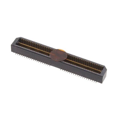 80 Position Connector Header, Outer Shroud Contacts Surface Mount Gold - 1