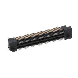 80 Position Connector Header, Outer Shroud Contacts Surface Mount Gold - Samtec Inc.