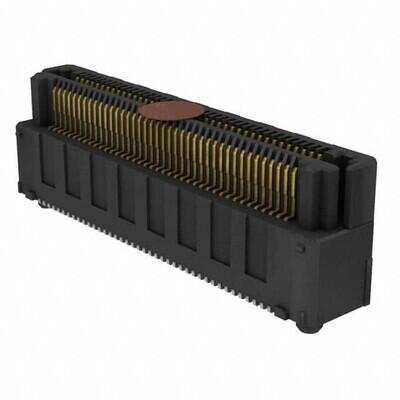 80 Position Connector Self Mating, Non-Gendered Surface Mount Gold - 1