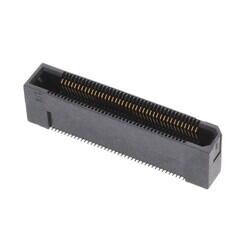 80 Position Connector Socket, Center Strip Contacts Surface Mount Gold - Samtec Inc.