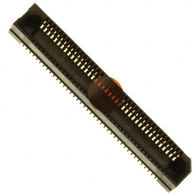 80 Position Connector Socket, Outer Shroud Contacts Surface Mount Gold - 2