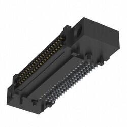 80 Position Connector High Density Array, Female Surface Mount, Right Angle Gold - 1