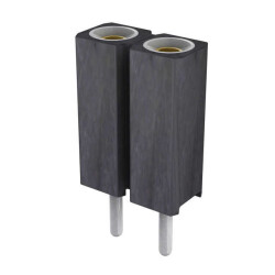 2 Position Socket Connector 0.100