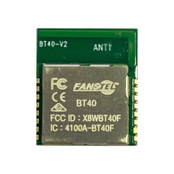 802.15.4, Bluetooth Bluetooth v5.1, Zigbee® Transceiver Module 2.4GHz PCB Trace Surface Mount - Fanstel Corp.