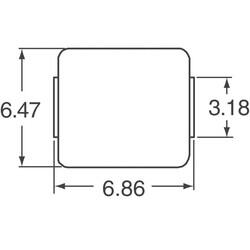 8.2 µH Shielded Molded Inductor 4 A 68mOhm Max Nonstandard - 2