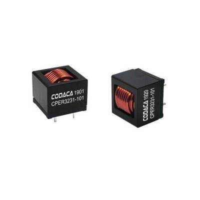 82 µH Shielded Wirewound Inductor 26 A 10.2mOhm Max Vertical, 4 PC Pin Round Wire, Fe-Si Low Core Loss - 1