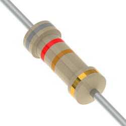 82 kOhms ±5% 0.25W, 1/4W Through Hole Resistor Axial Automotive AEC-Q200 Carbon Film - 1