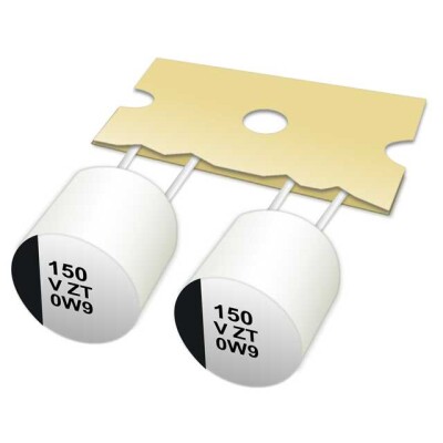 82 µF 63 V Aluminum - Polymer Capacitors Radial, Can 25mOhm 4000 Hrs @ 125°C - 1