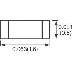 82nH Unshielded Multilayer Inductor 300mA 950mOhm Max 0603 (1608 Metric) - Taiyo Yuden (1)