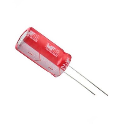 220 µF 10 V Aluminum Electrolytic Capacitors Radial, Can 5000 Hrs @ 105°C - 1