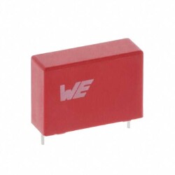 1 µF Film Capacitor 275V Polypropylene (PP), Metallized Radial - Würth Elektronik