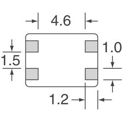 8MHz ±30ppm Crystal 20pF 80 Ohms 4-SMD, No Lead - 4