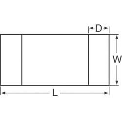 50 Ohms ±0.1% 0.125W, 1/8W Chip Resistor 0603 (1608 Metric) RF, High Frequency Thin Film - 3