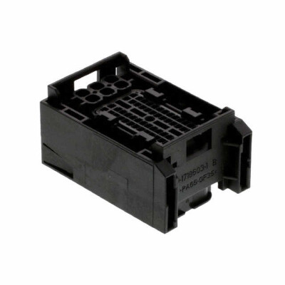58 Rectangular Connectors - Housings Receptacle Black - 1