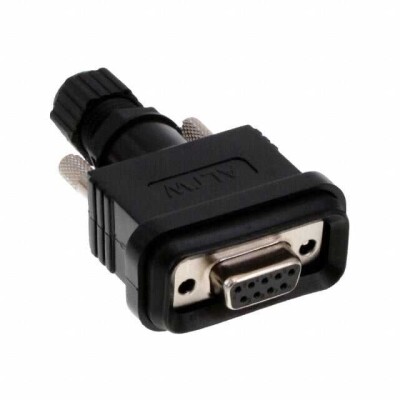 9 Position D-Sub Receptacle, Female Sockets Connector - 1