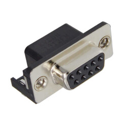 9 Position D-Sub Receptacle, Female Sockets Connector - Kycon, Inc.