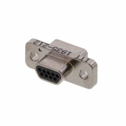 9 Position D-Type, Micro-D Plug, Male Pins Connector - ITT Cannon, LLC