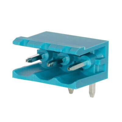 9 Position Terminal Block Header, Male Pins, Shrouded (2 Side) 0.197