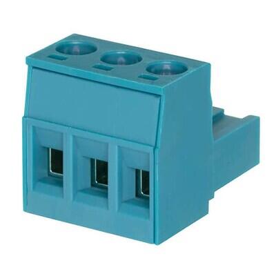 9 Position Terminal Block Plug, Female Sockets 0.197