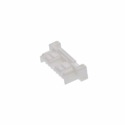 9 Rectangular Connectors - Housings Plug White 0.079