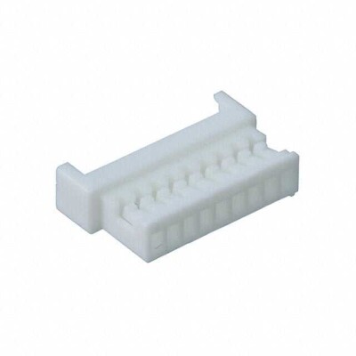 9 Rectangular Connectors - Housings Plug Natural 0.049