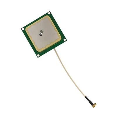 915MHz General Purpose Ceramic Patch RF Antenna 902MHz ~ 928MHz 3dBi MMCX Surface Mount - 1